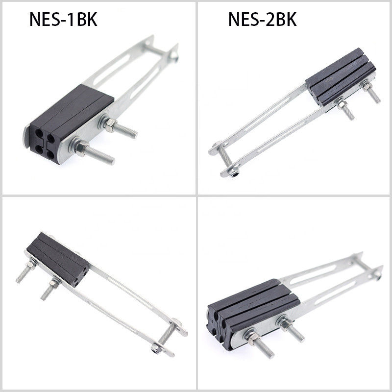 Hai lõi kẹp cáp căng thẳng chùm cách điện Cụm neo thu căng dây cách điện