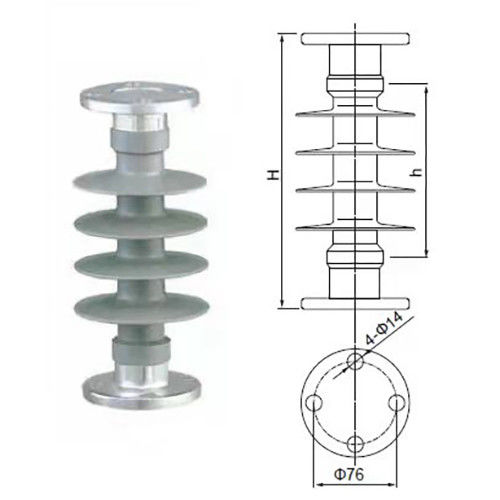 Dòng FZSW Dòng cách điện tổng hợp cách điện Đường dây điện cao thế