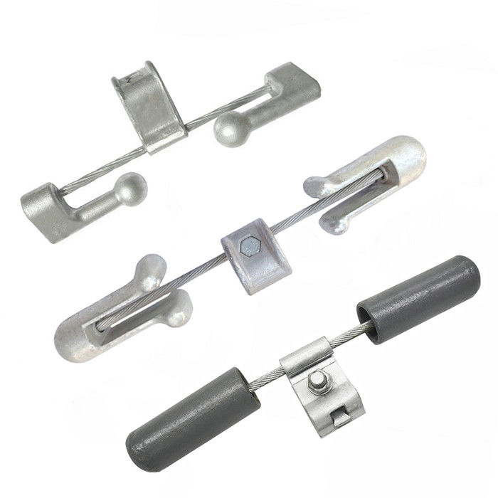 Cáp rung OPGW Giảm chấn bằng thép bện trên đầu