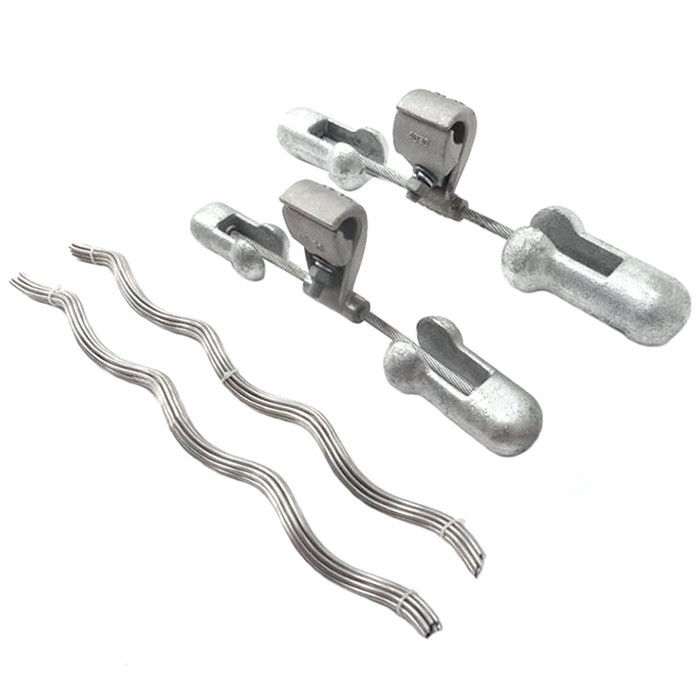 Cáp rung OPGW Giảm chấn bằng thép bện trên đầu