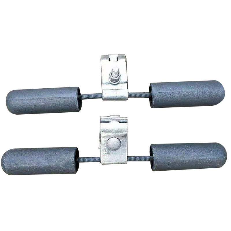 Cáp rung OPGW Giảm chấn bằng thép bện trên đầu