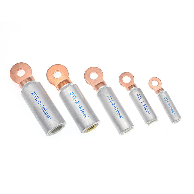Rèn uốn cong Loại đầu cuối Lugs Ferrules Cáp lưỡng kim Đồng