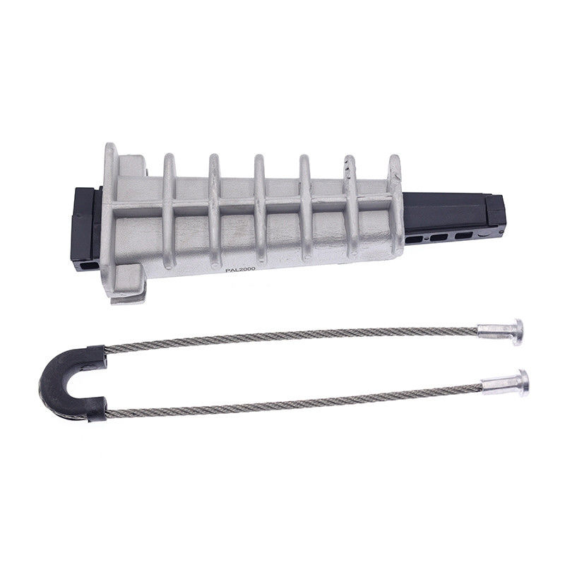 Cáp kim loại có độ bền cao Kẹp căng dây cáp quang Điểm cuối Anchoring nêm Kẹp sợi quang