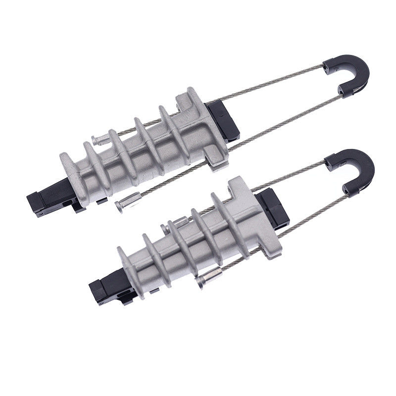 Cáp kim loại có độ bền cao Kẹp căng dây cáp quang Điểm cuối Anchoring nêm Kẹp sợi quang
