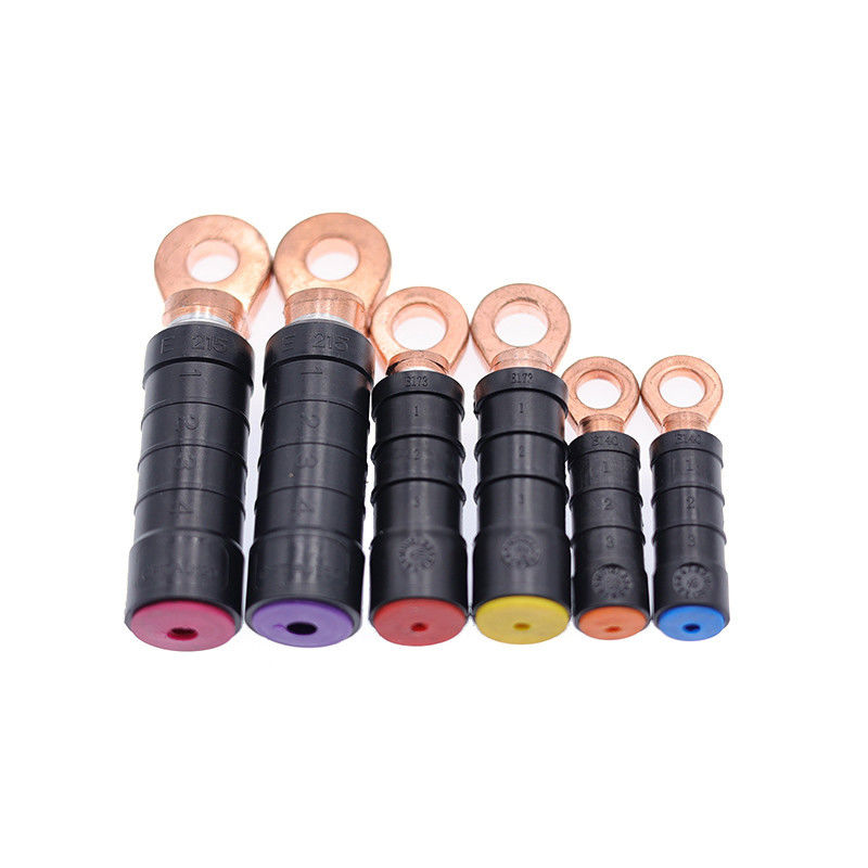 CPTAU Serise Lugs cáp lưỡng kim Uốn cách điện trước